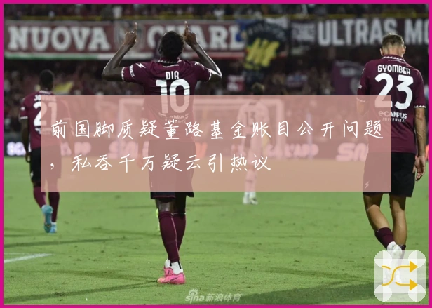 前国脚质疑董路基金账目公开问题，私吞千万疑云引热议