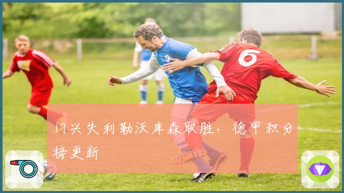 门兴失利勒沃库森取胜，德甲积分榜更新